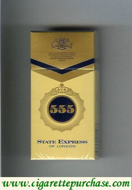 Vintage-STATE-EXPRESS-555-Cigarette-Lighter-Mint-Boxed