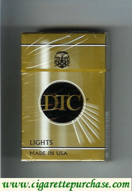 DTC Lights cigarettes hard box