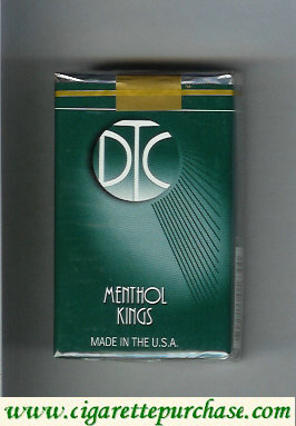 DTC Menthol Kings cigarettes soft box