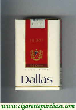 Dallas De Luxo Filtro cigarettes soft box
