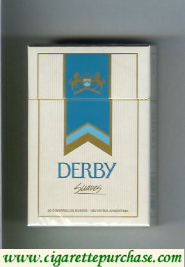 Derby Suaves cigarettes hard box