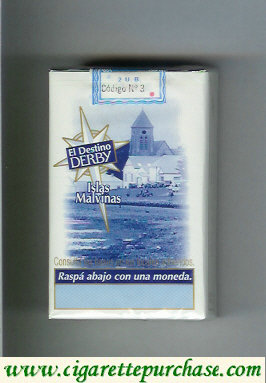 Derby El Destino Derby Islas Malvinas cigarettes soft box