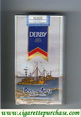 Derby Buenos Aires 100s cigarettes soft box