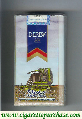 Derby Chaco 100s cigarettes soft box
