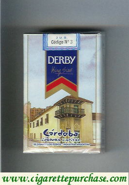 Derby Cordoba cigarettes soft box