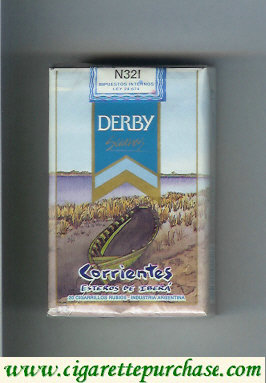 Derby Corrientes Suaves cigarettes soft box