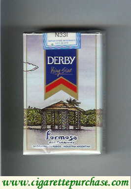 Derby Formosa cigarettes soft box
