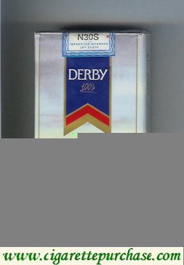 Derby Santa Cruz 100s cigarettes soft box