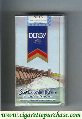 Derby Santiago del Estero 100s cigarettes soft box