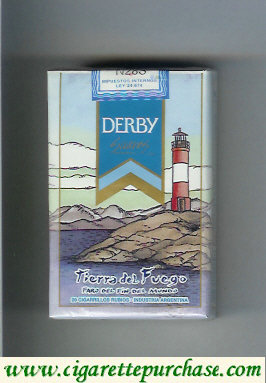 Derby Tierra del Fuego Suaves cigarettes soft box