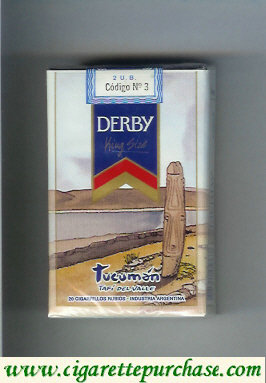Derby Tucuman cigarettes soft box