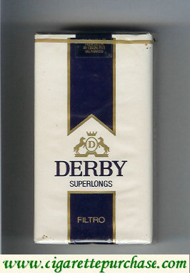 Derby D King Size 100s cigarettes soft box