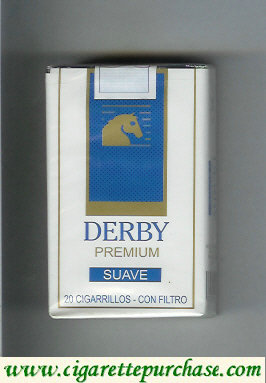 Derby Premium Azul cigarettes soft box