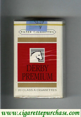 Derby Premium cigarettes soft box