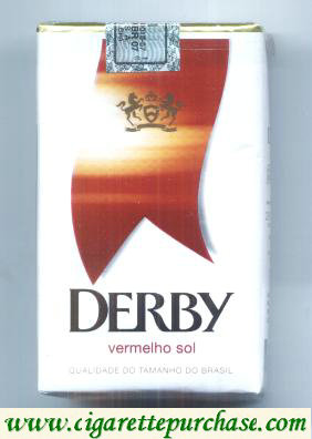 Derby Vermelho Sol cigarettes soft box