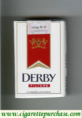 Derby Filters cigarettes soft box