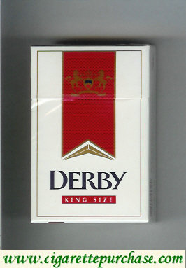 Derby King Size cigarettes hard box
