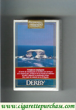 Derby King Size Portada de Antofagasta cigarettes soft box