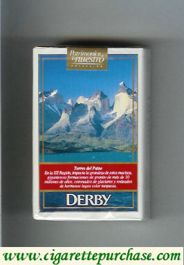 Derby King Size Torres del Paine cigarettes soft box