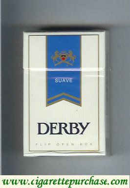 Derby Suave cigarettes hard box