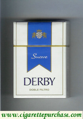 Derby Suave Double Filtro cigarettes hard box
