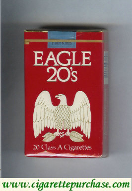 Eagle 20s cigarettes soft box