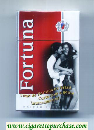 Fortuna Edi??o Limitada - red cigarettes hard box