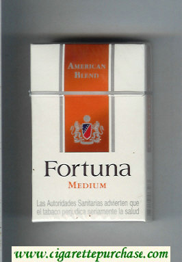 Fortuna American Blend Medium cigarettes hard box