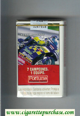 Fortuna Racing Team 7 Campeones. 1 Equipo Kenny Roberts cigarettes soft box