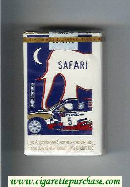Fortuna. Rally Fortuna Safari cigarettes soft box