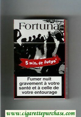 Fortuna. cigarettes Smin.de Fuego red hard box