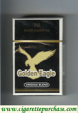 Golden Eagle Virginia Blend 20 Filter cigarettes hard box