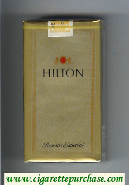Hilton Reserva Especial 100s cigarettes soft box