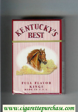 Kentucky's Best Full Flavor cigarettes hard box
