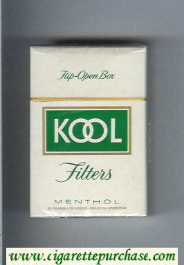 Menthol cigarettes KOOL