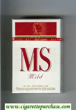 MS ETI Mild cigarettes hard box