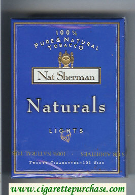 Cheap Cigarettes Nat Sherman Naturals Blue