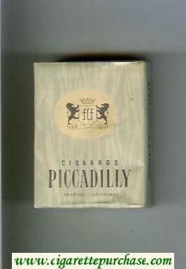 Piccadilly Cigarettes soft box