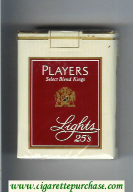 Players Select Blend Lights 25 cigarettes soft box