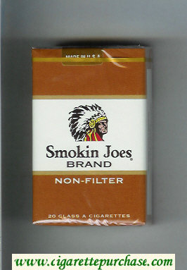 Smokin Joes Brand Non-Filter cigarettes soft box