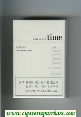 Time Timeless cigarettes hard box