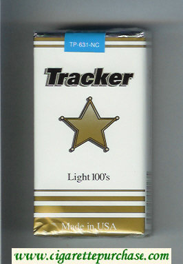 Tracker Light 100s Cigarettes soft box