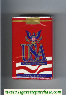 USA Additive Free cigarettes soft box