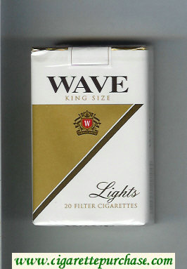 Wave Lights cigarettes soft box