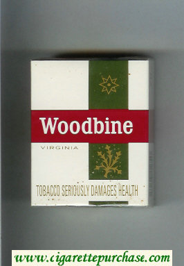 Woodbine Virginia Cigarettes hard box