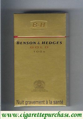 Order Cigarettes Benson & Hedges Lights Gold