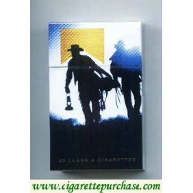 Discount Marlboro Special Edition Barretos 2007 Cowboy levando cela e lampião gold cigarettes hard box