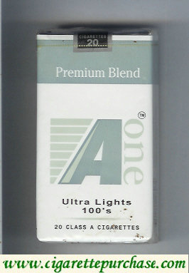 A One Ultra Lights 100s cigarettes