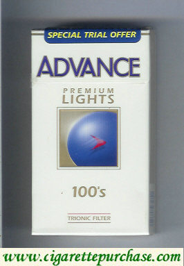 Advance 100's Premium Lights Cigarettes