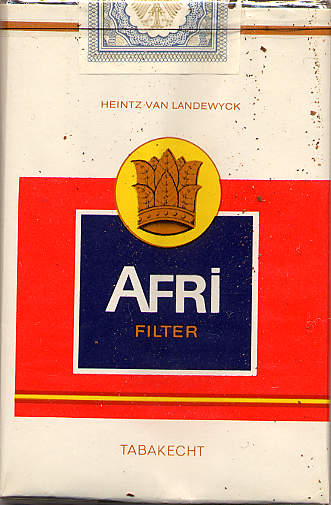 Afri Filter cigarettes Belgium